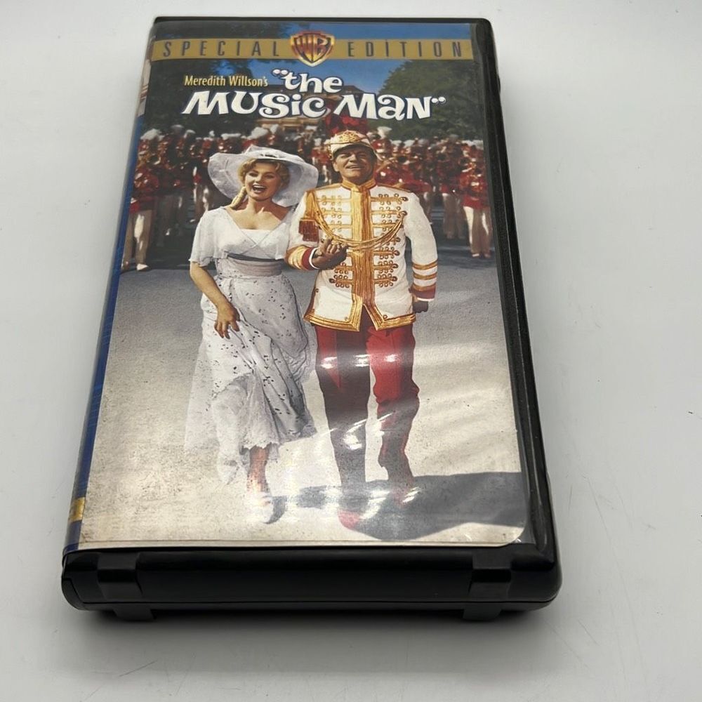 The‎ Music Man (VHS, 1962) Robert Preston Shirley Jones Buddy Hackett